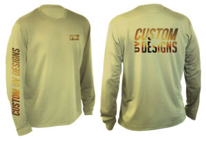 Spot Hit Sublimation Example Shirt Option in Sand