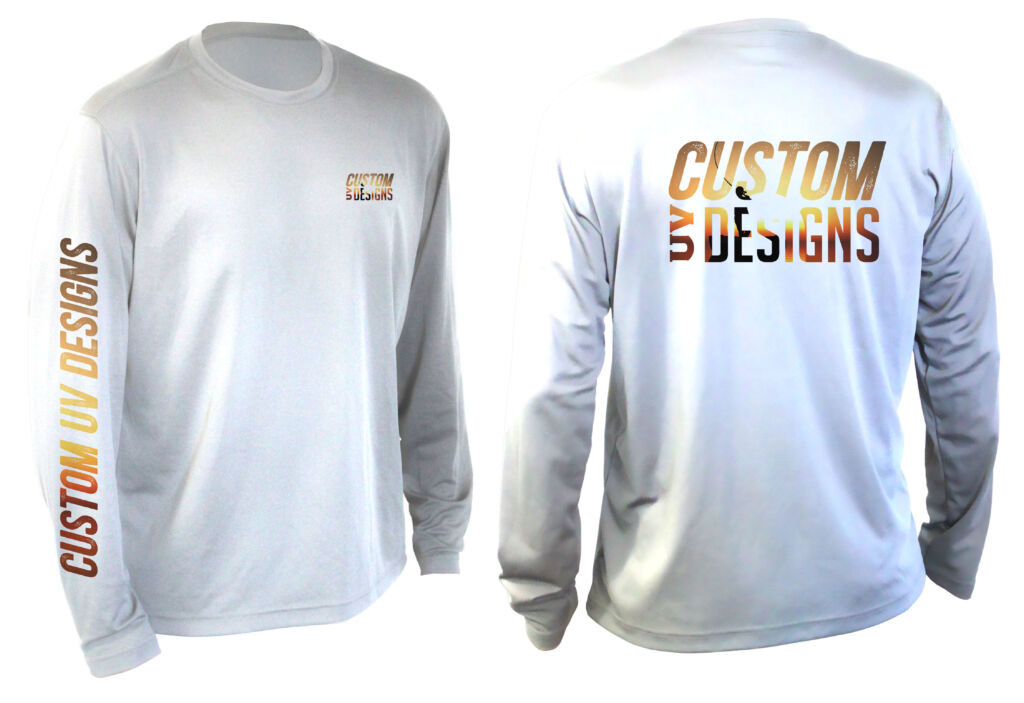 Spot Hit Sublimation Example Shirt Option in White